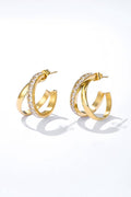 Double Diamond Hoops
